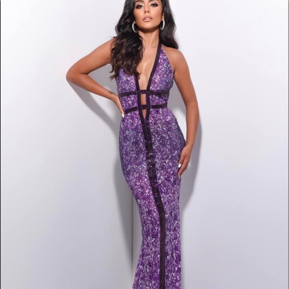 Jazz Couture Prom Dress - Picture 1 of 3